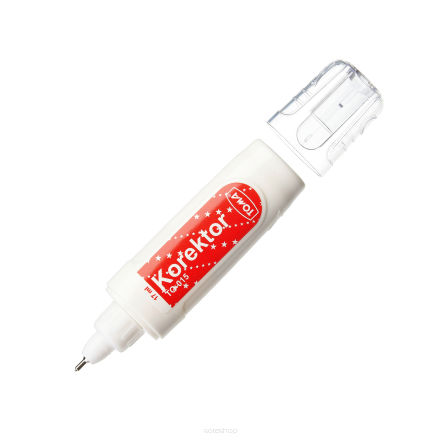 CORRECTION FLUID WITH A METAL TIP