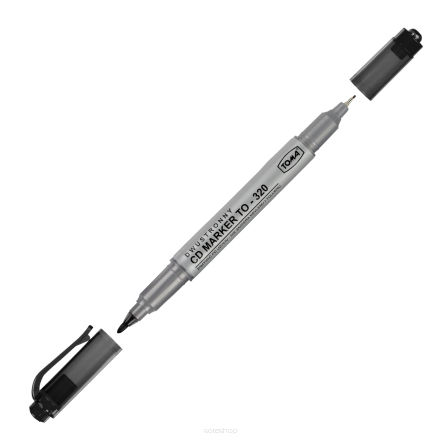 Two-sided CD marker