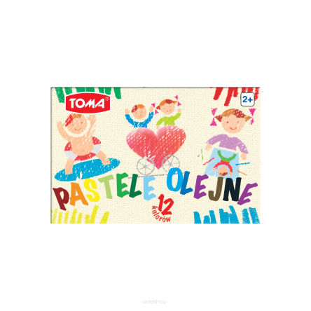 Pastel oil-based crayons