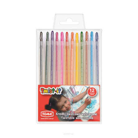 Twist-it school wax crayons