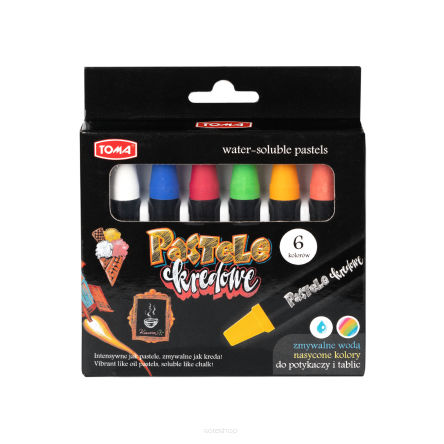 TO-589 Kreidepastell-Set – 6 Farben