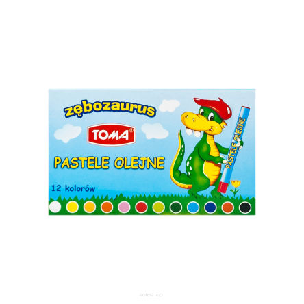 TO-581 Ölpastellkreiden Zębozaurus