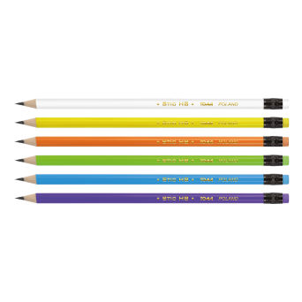 Pencils with an eraser