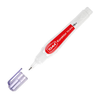 CORRECTION FLUID WITH A METAL TIP
